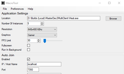 QA Multiplayer Automation Tool